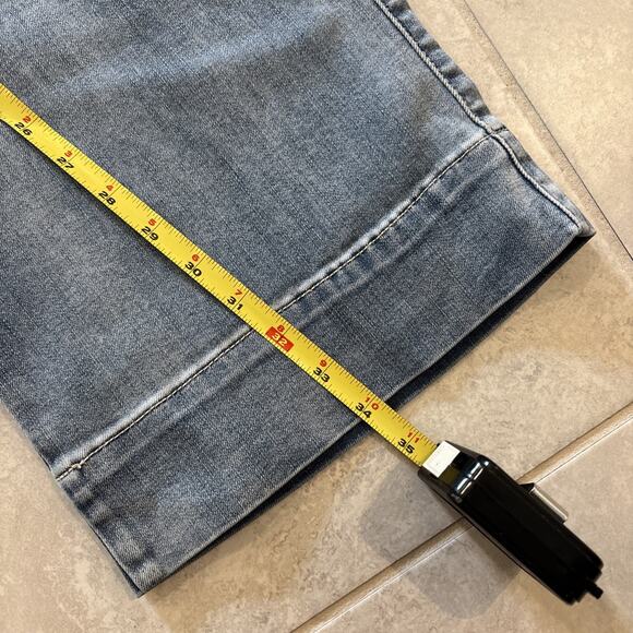 Judy Blue Women’s Mid Rise Wide Leg Jeans Stretch Denim Sz 20W Plus 34” In NWT - Picture 8 of 8